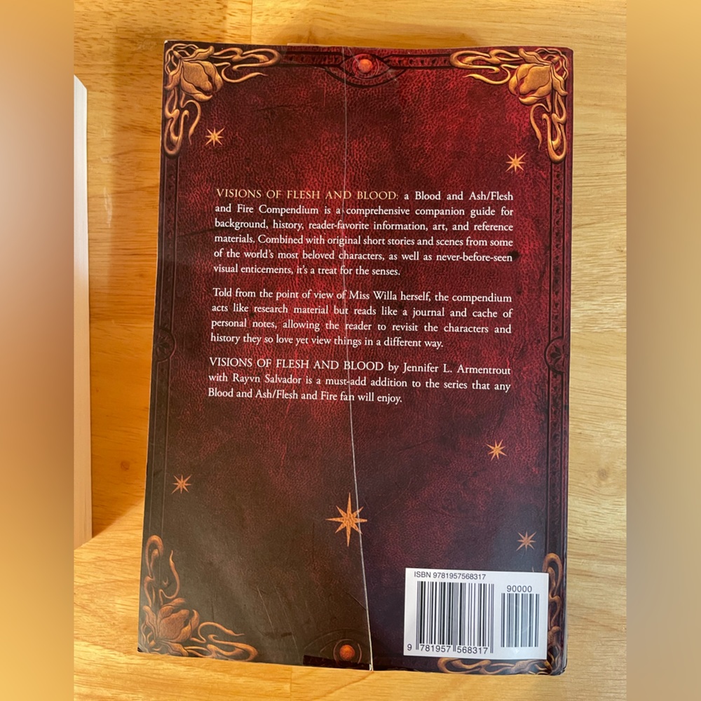 Blood & Ash by Jennifer Armentrout Fantasy Romance Books - Picture 3 of 5